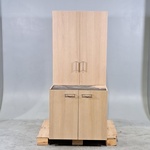 2x Houten kast