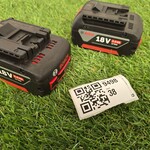 2x Accu 5.0 Ah Bosch Professional, 18V