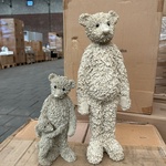 Ca. 128x Polyester beer groot en klein