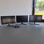 3x Monitor Samsung, diverse modellen