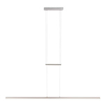 Hanglamp 150 cm breed | 2100 lumen, Steinhauer, Profilo 3318ST, Staal,