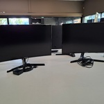 2x Monitor Samsung, C24F396FHU