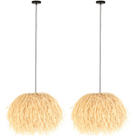 2x Hanglamp met E27 fitting, Anne Light, Grass 3819BE, Creme, 2026