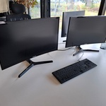 3x Monitor Samsung, C24F396FHU