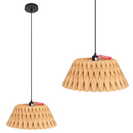 2x Blank houten hanglamp 46cm, Anne Light, Maze 3490E, Beuken, 2026