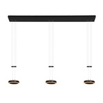 Hanglamp 3 lichts, Steinhauer, Piola 3501ZW, Zwart, 2026