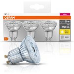 5x LED Spot GU10 Osram, warm wit, 4.3w 2700k