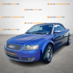 Personenauto, Audi, A4 Cabriolet, 3.0 V6, BLAUW, 2003