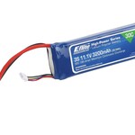 3x LiPo 30C 3S 3200mAh met EC3 Stekker Eflite