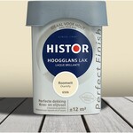 5x Lak Hoogglans 0.25 liter Histor, perfect finish, roomwit