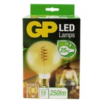 5x LED lamp 5W E27 GP Lighting, spiralflame g125