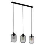 Hanglamp EGLO, wrington, zwart
