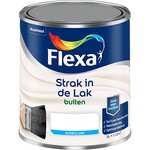 4x Alkyd Zijdeglans 1 liter Flexa, strak in de lak, wit