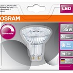 5x PAR16 LED-lamp 4000 K 3,1 W GU10 Osram, superstar, koel wit