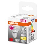 Ca. 11x LEDspot GU10 3.4W Osram, superstar, warm wit, dimbaar