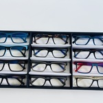 Ca. 12x Optische monturen, Tom Davies, in luxe opbergdoos/displaytray