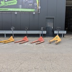 4x Diverse handpompwagen