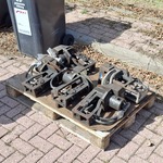5x Haak opname systeem, Gusella Bakker, o.a. GEJO-00H