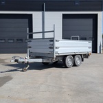 2-zijdige kipper aanhangwagen, HENRA, K3 27, 2012
