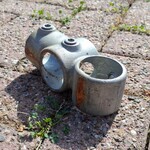 Partij steigerbuis koppelstukken | combinatie T-kruisstuk