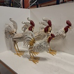 4x Decoratie Haan