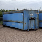 Gesloten haakarm afzetcontainer, AJK