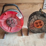 2x Kabelhaspel, 230V
