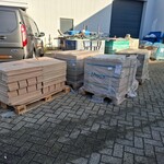 Ca. 323x Vloertegel Mosa, Carreaux de sol