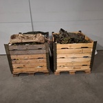 2x Partij camouflage kleding en uitrusting, Woodland / KPU / KL / Falk