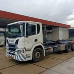 Haakarm, Scania, P320 6X2 met haakarm Hiab 26T, 2019