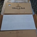 Ca. 25 pak a 6 stuks Wandtegel Villeroy en Boch, Metalyn, pearl beige