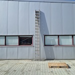 Aluminium trekladder, Altrex, 16 treeds, onbek.
