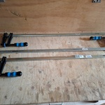 3x Lijmtang Gedore, 120x1000mm