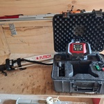 Bouwlaser met statief Futech, Para