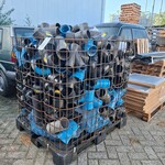 Partij diverse pvc hulp stukken o.a. Geberit