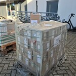100 pak a 15 stuks Wandtegel champagne matt
