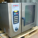 Combisteamer, Rational, SCC101, Grijs / Chroom, 2004