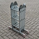 Multifunctionele ladder, Jumbo, Hobby | 4×3 treden