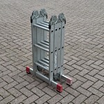 Multifunctionele ladder, Jumbo, Hobby | 4×3 treden