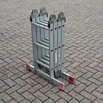 Multifunctionele ladder, Jumbo, Hobby | 4×3 treden