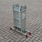 Multifunctionele ladder, Jumbo, Hobby | 4×3 treden