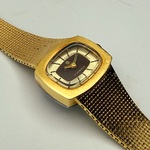Vintage Junghans goldplated mechanisch horloge