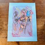 Kunstwerk van kunstenaar Koes Komo – Gesigneerd