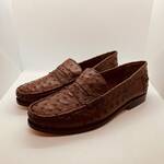 Cavalli Struisvogel leren schoenen – Maat 42