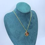 Limoges Castel 18kt goldfilled pendant collier