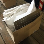 5x Douchekop voor regendouche, 827497, chroom