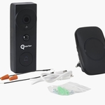 3x Video deurbel Qsmarter, DB Pro, zwart