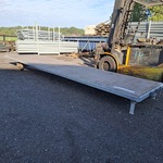 Intern transportmiddel op massieve banden