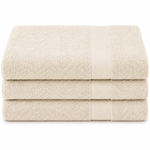 Ca. 36x Badlaken, 70/140 500gsm, beige