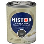 2x Muurverf badkamer zijdeglans Histor, perfect finish, schors, 1l
